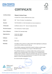 Certificate FSC