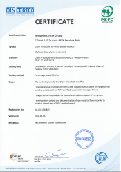 Certificate PEFC